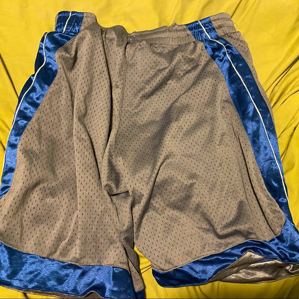 STARTER Shorts Gray/Blue   Medium
